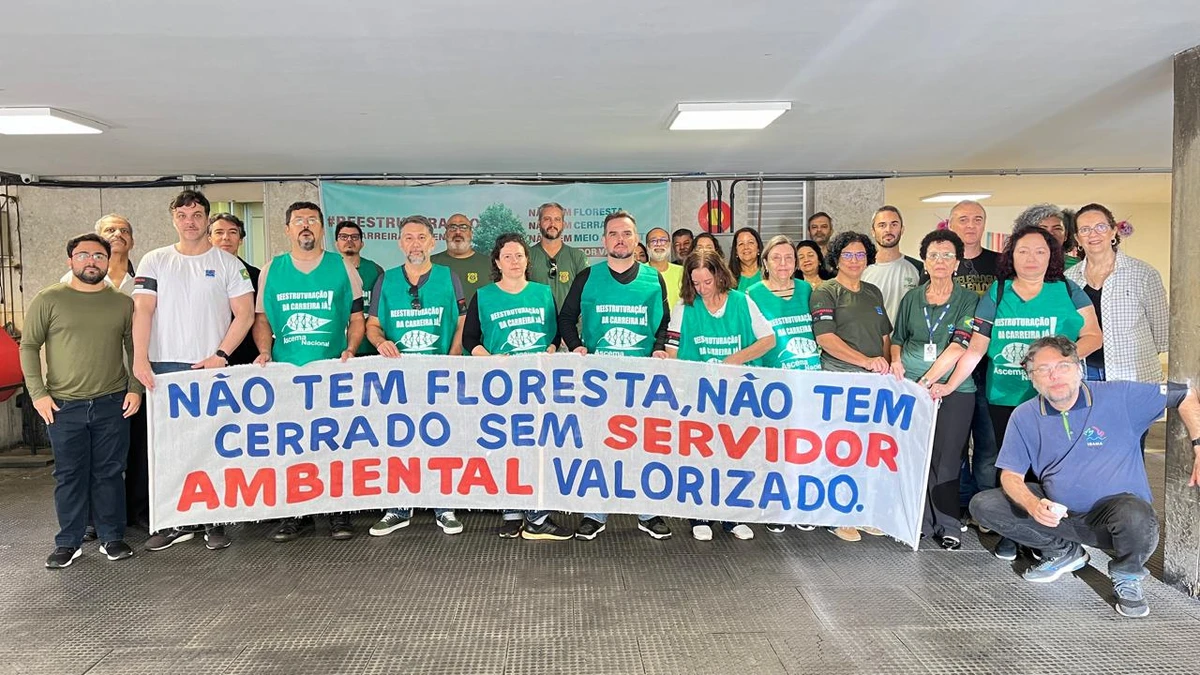 Servidores do Ibama e do ICMBio aprovam greve em Minas