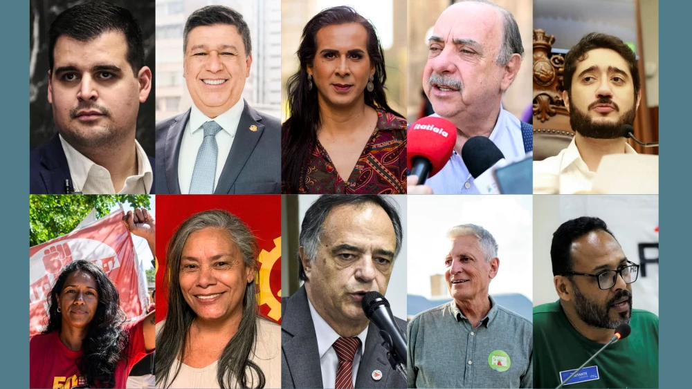 Confira a agenda dos candidatos à Prefeitura de BH neste domingo (8/9)