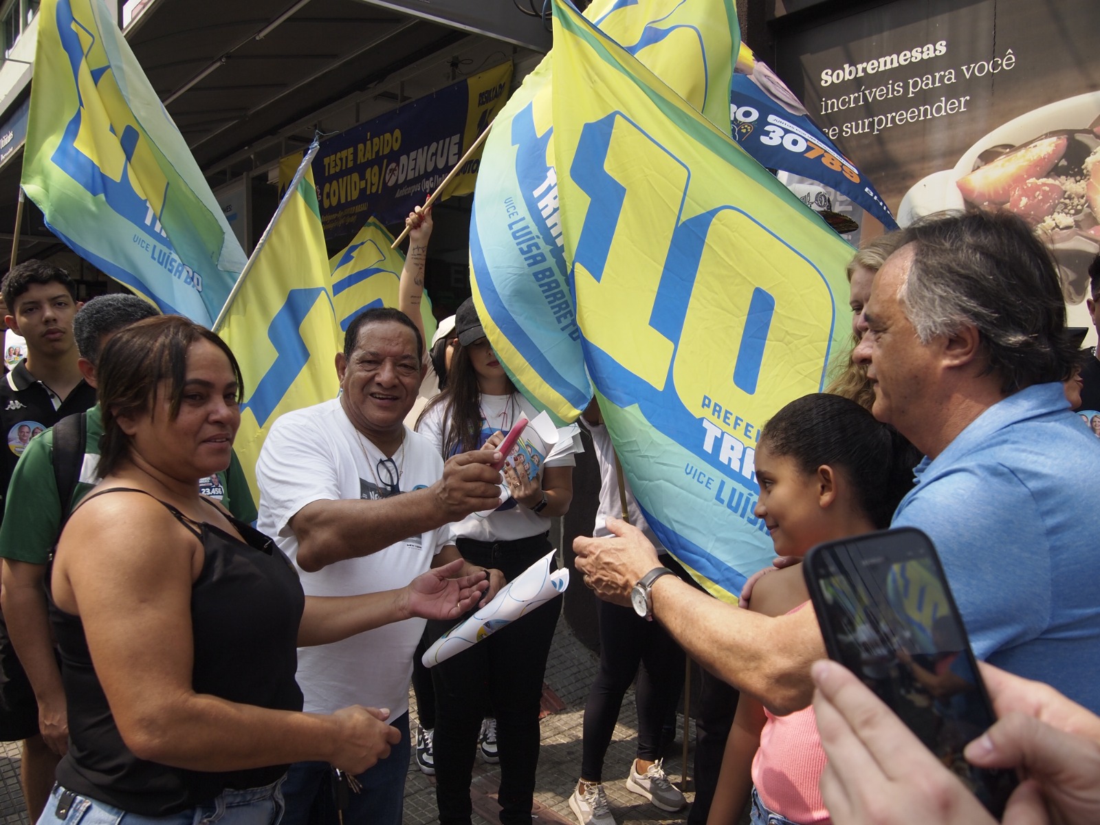 Mauro Tramonte Realiza Caminhada de Sucesso na Região Nordeste de BH com Apoio de Mauricio Duarte (CAECSMG)