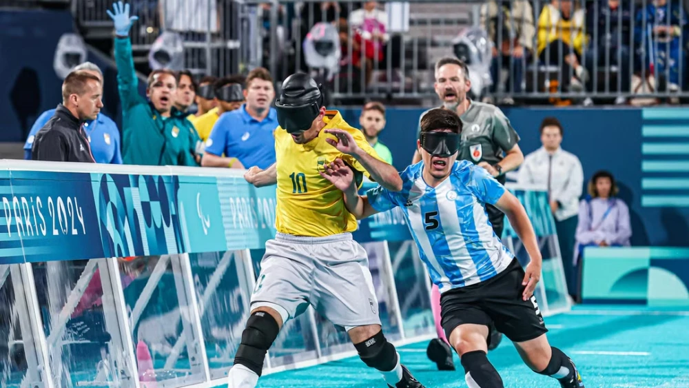 Brasil é derrotado nos pênaltis, e Argentina vai à final do futebol de cegos na Paralimpíada