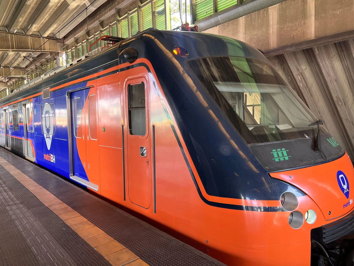 Metrô de BH começa a circular com intervalos maiores no horário de pico a partir desta sexta-feira 