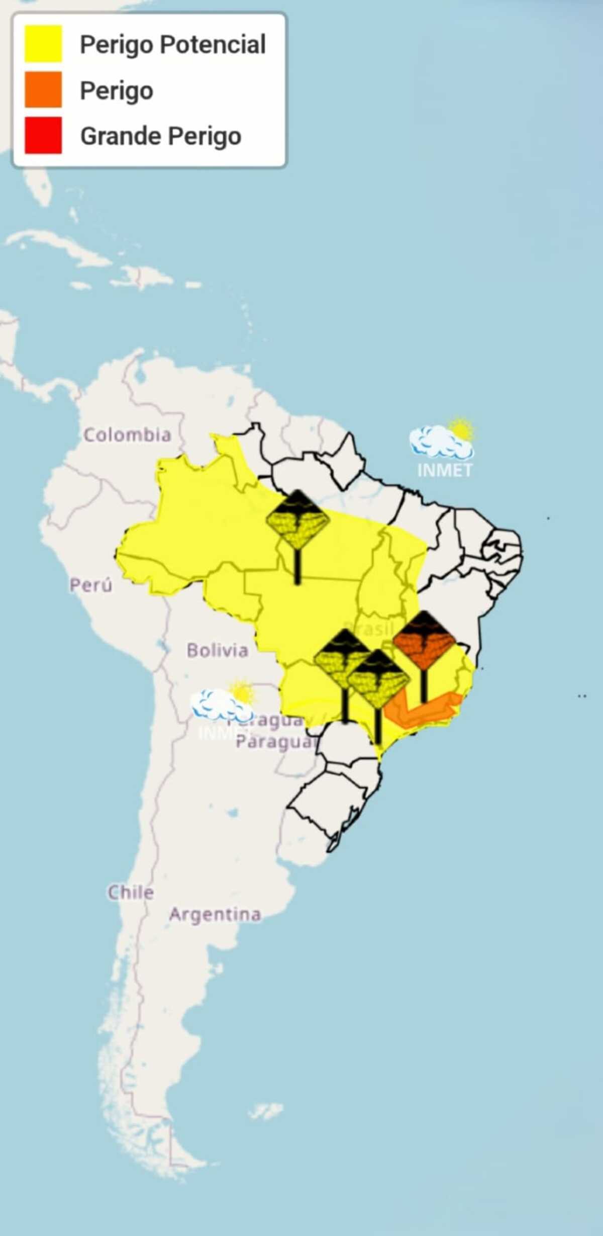 Belo Horizonte encerra a semana com previsão de chuva forte e alerta de risco geológico para algumas regionais