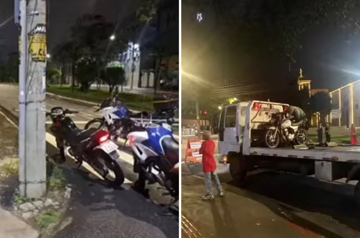 ‘Rolezinho’ de Natal: operação termina com 70 motos retiradas das ruas e 37 presos na Grande BH